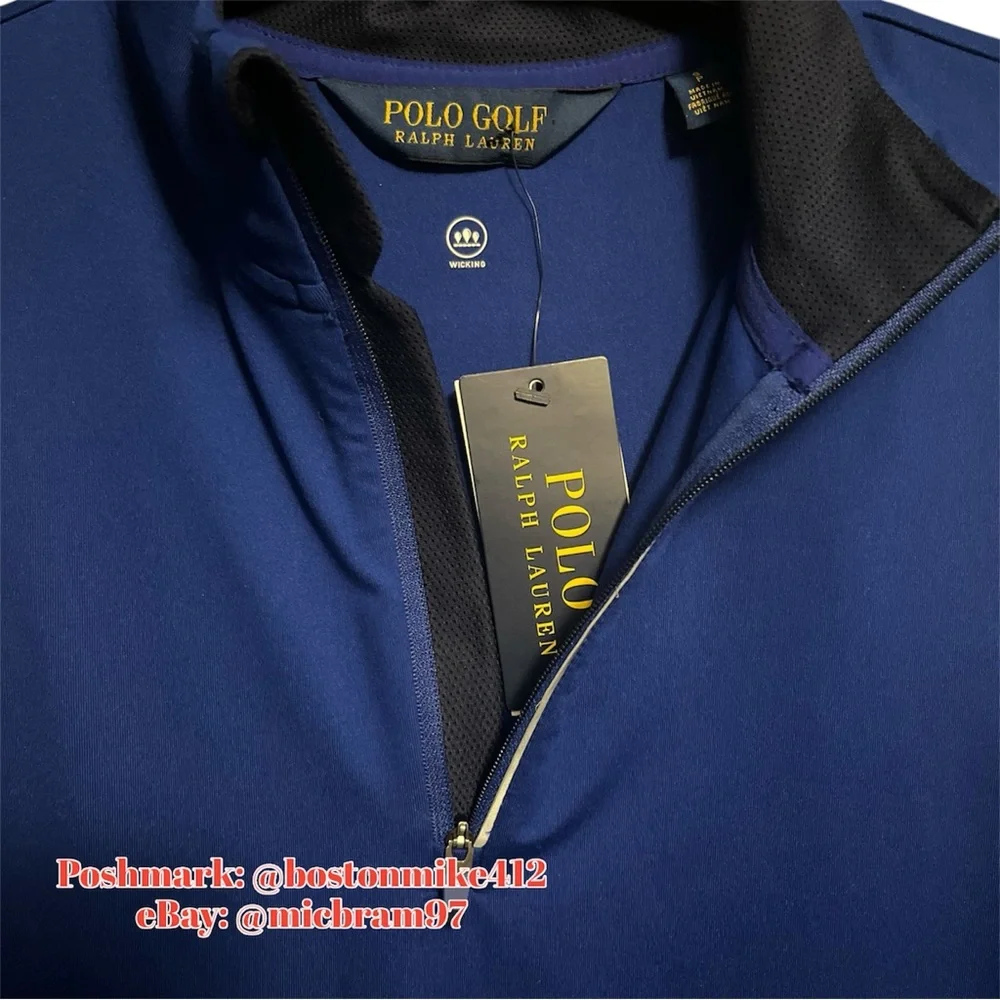 Polo Ralph Lauren Polo Golf 1/4 Zip Lightweight Pullover SM performance wicking